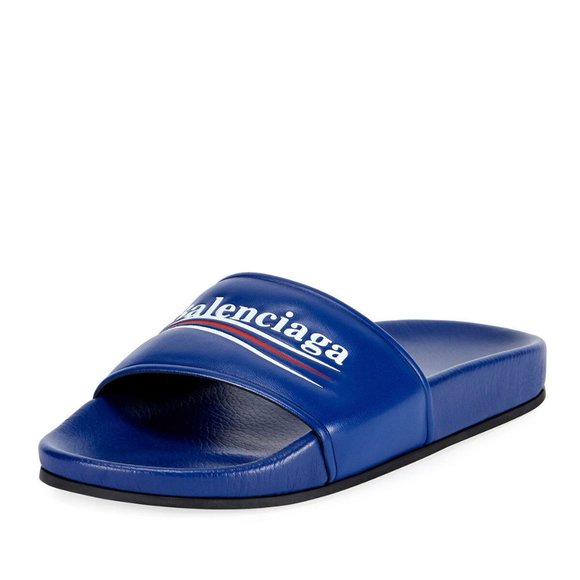 Balenciaga Logo Campaign Flat Pool Slide 39 - Picture 1 of 3